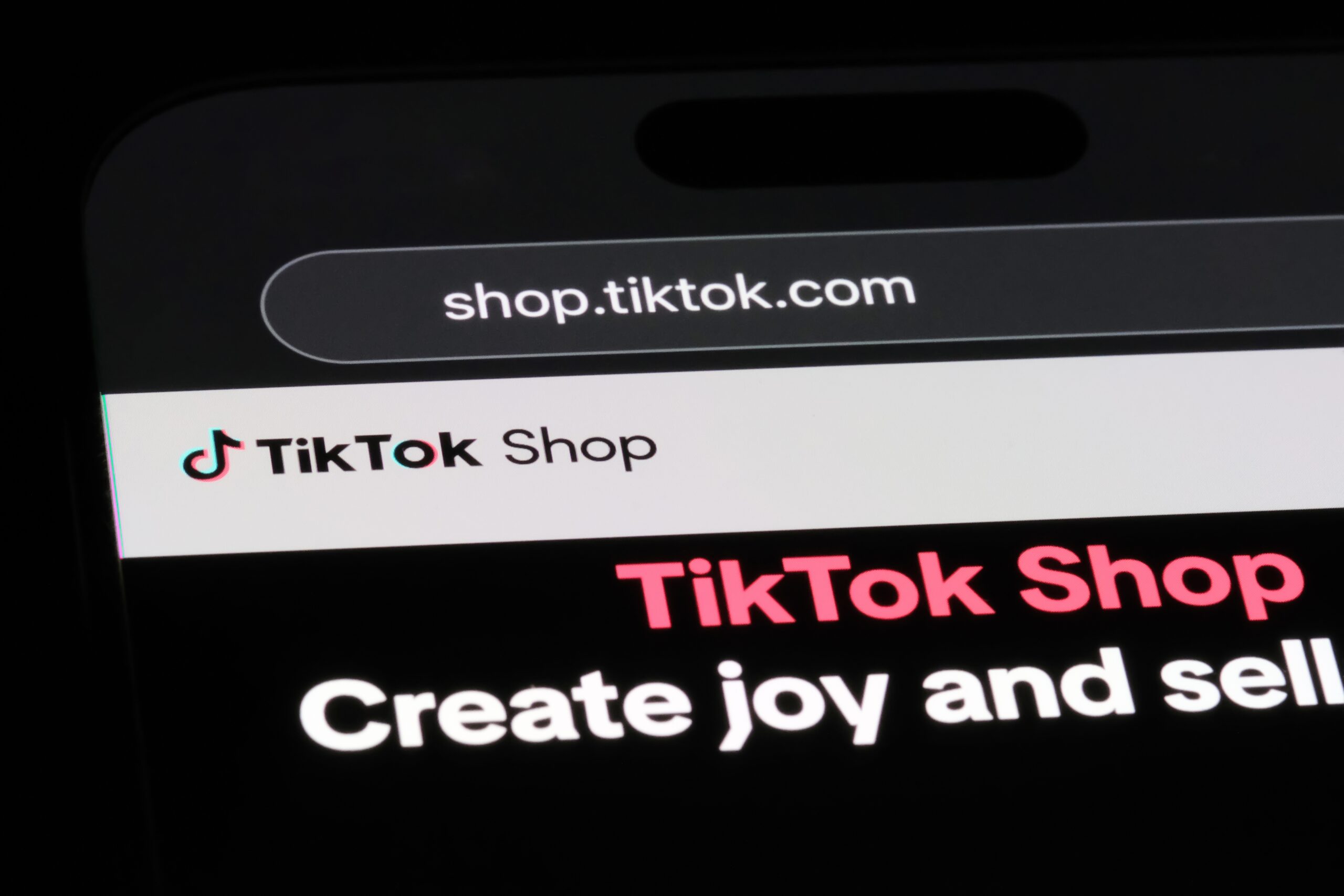 Tiktok shop fulfilment UK search bar