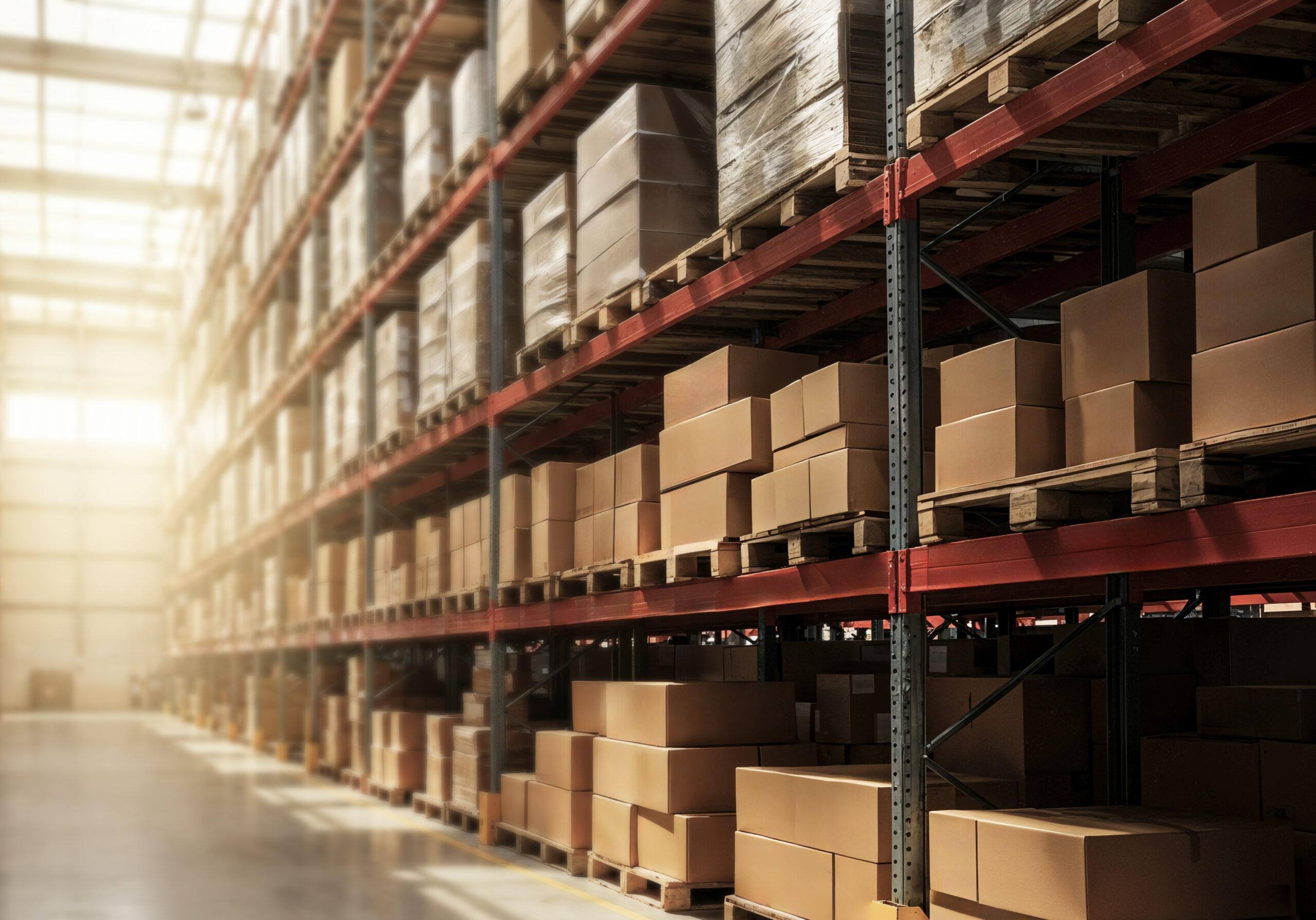 Ecommerce fulfilment in large warehouse